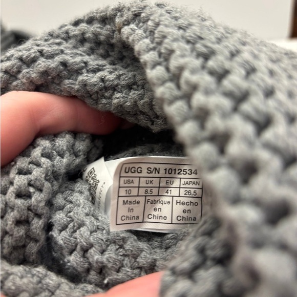 UGG Shaina Knit Suede Boots - Picture 8 of 9